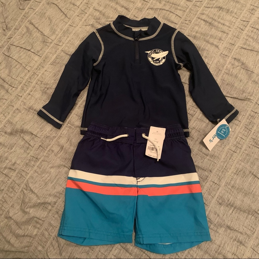 Carter’s boys swim top and bottoms